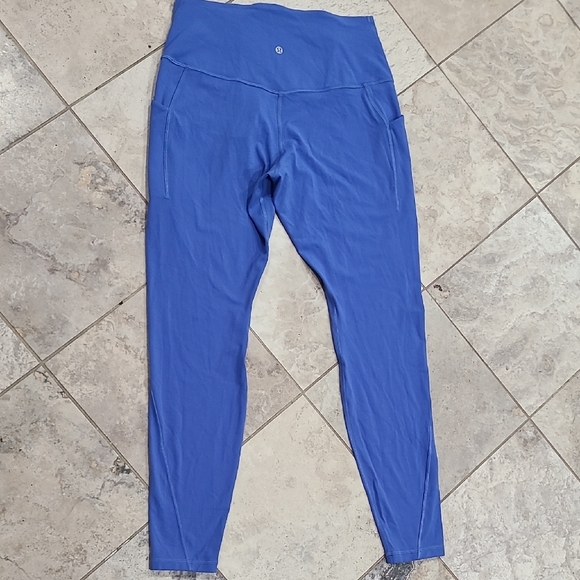 Lululemon Athletica Vibrant Blue Leggings - Picture 6 of 7